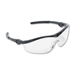 Load image into Gallery viewer, Storm Wraparound Safety Glasses, Black Nylon Frame, Clear Lens, 12/box