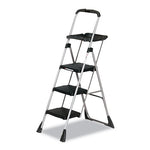 Load image into Gallery viewer, Max Work Platform, 55" Working Height, 225 Lb Capacity, 3 Steps, Steel, Black