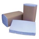 Load image into Gallery viewer, Tuff-job Windshield Towels, 2-ply, 9.25 X 10.25, Blue, 168/pack, 12 Packs/carton