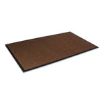 Load image into Gallery viewer, Super-soaker Wiper Mat With Gripper Bottom, Polypropylene, 36 X 120, Dark Brown