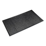 Load image into Gallery viewer, Safewalk-light Drainage Safety Mat, Rubber, 36 X 60, Black
