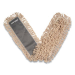 Load image into Gallery viewer, Cut-end Dust Mop Head, Cotton, 48 X 5, White
