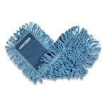 Load image into Gallery viewer, Looped-end Dust Mop Head, Cotton, 24 X 5, Blue