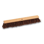 Load image into Gallery viewer, Palmyra Push Broom Head, Brown Bristles, 24" Brush