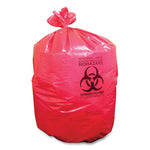 Load image into Gallery viewer, Biohazard Can Liners, 33 Gal, 33 X 39, Red, 150/carton