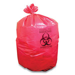 Load image into Gallery viewer, Biohazard Can Liners, 45 Gal, 40 X 46, Red, 200/carton