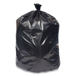 Load image into Gallery viewer, Reprocessed Resin Can Liners, 33 Gal, 1.5 Mil, 33" X 39", Black, 25 Bags/roll, 4 Rolls/carton