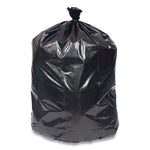 Load image into Gallery viewer, High-density Can Liners, 45 Gal, 22 Mic, 40" X 48", Black, 25 Bags/roll, 6 Rolls/carton