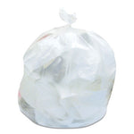 Load image into Gallery viewer, High-density Can Liners, 45 Gal, 12 Mic, 40" X 48", Natural, 25 Bags/roll, 10 Rolls/carton