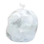 Load image into Gallery viewer, High-density Can Liners, 60 Gal, 22 Mic, 38" X 60", Natural, 15 Bags/roll, 10 Rolls/carton