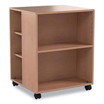 Load image into Gallery viewer, Flexible Multi-functional Cart For Office Storage, Wood, 6 Shelves, 20.79 X 23.31 X 29.45, Beech