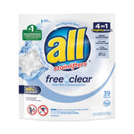 Load image into Gallery viewer, Mighty Pacs Free And Clear Super Concentrated Laundry Detergent, 39/pack, 6 Packs/carton