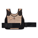 Load image into Gallery viewer, Chill-its 6240 Phase Change Cooling Vest Elastic Extenders, 3.5", Black, Ships In 1-3 Business Days