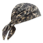 Load image into Gallery viewer, Chill-its 6710 Cooling Embedded Polymers Tie Bandana Triangle Hat, One Size Fits Most, Camo, Ships In 1-3 Business Days
