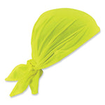 Load image into Gallery viewer, Chill-its 6710 Cooling Embedded Polymers Tie Bandana Triangle Hat, One Size Fits Most, Lime, Ships In 1-3 Business Days