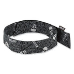 Load image into Gallery viewer, Chill-its 6705 Cooling Embedded Polymers Hook And Loop Bandana Headbnd, One Size Fit Most, Skulls, Ships In 1-3 Business Days