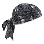 Load image into Gallery viewer, Chill-its 6710 Cooling Embedded Polymers Tie Bandana Triangle Hat, One Size Fits Most, Skulls, Ships In 1-3 Business Days