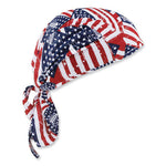 Load image into Gallery viewer, Chill-its 6615 High-perform Bandana Doo Rag W/terry Cloth Sweatband, One Size, Stars And Stripes, Ships In 1-3 Business Days