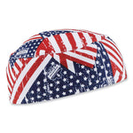 Load image into Gallery viewer, Chill-its 6630 High-performance Terry Cloth Skull Cap, Polyester, One Size, Stars And Stripes, Ships In 1-3 Business Days