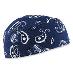 Load image into Gallery viewer, Chill-its 6630 High-performance Terry Cloth Skull Cap, Polyester, One Size Fit Most, Navy Western, Ships In 1-3 Business Days