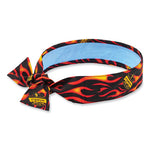 Load image into Gallery viewer, Chill-its 6700ct Cooling Bandana Pva Tie Headband, One Size Fits Most, Flames, Ships In 1-3 Business Days