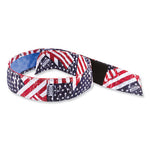 Load image into Gallery viewer, Chill-its 6705ct Cooling Pva Hook And Loop Bandana Headband, One Size Fits Most, Stars & Stripes, Ships In 1-3 Business Days