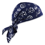 Load image into Gallery viewer, Chill-its 6710ct Cooling Pva Tie Bandana Triangle Hat, One Size Fits Most, Navy Western, Ships In 1-3 Business Days