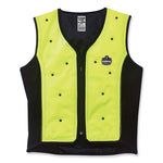 Load image into Gallery viewer, Chill-its 6685 Premium Dry Evaporative Cooling Vest With Zipper, Nylon, 4x-large, Lime, Ships In 1-3 Business Days