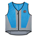 Load image into Gallery viewer, Chill-its 6667 Wet Evaporative Pva Cooling Vest With Zipper, Pva, X-large, Blue, Ships In 1-3 Business Days