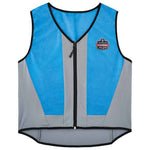 Load image into Gallery viewer, Chill-its 6667 Wet Evaporative Pva Cooling Vest With Zipper, Pva, 4x-large, Blue, Ships In 1-3 Business Days