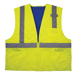 Load image into Gallery viewer, Chill-its 6668 Class 2 Hi-vis Safety Cooling Vest, Polymer, X-large, Lime, Ships In 1-3 Business Days