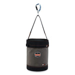 Load image into Gallery viewer, Arsenal 5940t Swiveling Carabiner Canvas Hoist Bucket And Top, 150 Lb, Gray, Ships In 1-3 Business Days