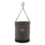 Load image into Gallery viewer, Arsenal 5945 Extra-large Swiveling Carabiner Canvas Hoist Bucket, 150 Lb, Gray, Ships In 1-3 Business Days