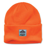 Load image into Gallery viewer, N-ferno 6806 Cuffed Rib Knit Winter Hat, One Size Fits Most, Orange, Ships In 1-3 Business Days