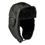 Load image into Gallery viewer, N-ferno 6802zi Zipper Trapper Hat + Universal Bump Cap, S/m, Black, Ships In 1-3 Business Days