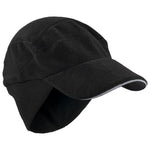 Load image into Gallery viewer, N-ferno 6807 Winter Baseball Cap With Ear Flaps, One Size Fits Most, Black, Ships In 1-3 Business Days