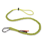 Load image into Gallery viewer, Squids 3100 Lanyard W/aluminum Carabiner + Cinch-loop, 10 Lb Max Work Capacity, 42" To 54", Lime, Ships In 1-3 Business Days