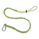 Load image into Gallery viewer, Squids 3101 Lanyard W/stainless Steel Carabiner+cinch-loop, 15 Lb Max Work Cap, 42" To 54", Lime, Ships In 1-3 Business Days