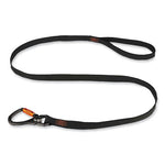 Load image into Gallery viewer, Squids 3129 Tool Lanyard W/double-locking Swivel Carabiner+loop, 40 Lb Max Work Cap, 76", Black, Ships In 1-3 Business Days