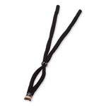 Load image into Gallery viewer, Skullerz 3200 Cotton Eyewear Lanyard, 14" Long, Black, Ships In 1-3 Business Days