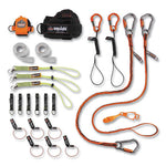 Load image into Gallery viewer, Squids 3183 Carpenter + Laborer Tool Tethering Kit, Asstd Max Work Capacities, Lengths And Colors, Ships In 1-3 Business Days