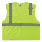 Load image into Gallery viewer, Glowear 8210hl Class 2 Economy Mesh Hook And Loop Vest, Polyester, Small/medium, Lime, Ships In 1-3 Business Days