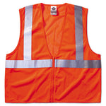 Load image into Gallery viewer, Glowear 8210z Class 2 Economy Vest, Polyester Mesh, Zipper Closure, Large To X-large, Orange