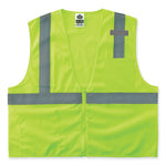 Load image into Gallery viewer, Glowear 8210z Class 2 Economy Mesh Vest, Polyester, Lime, Small/medium, Ships In 1-3 Business Days