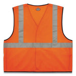 Load image into Gallery viewer, Glowear 8216ba Class 2 Breakaway Mesh Id Holder Vest, Polyester, Small/medium, Orange, Ships In 1-3 Business Days