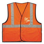 Load image into Gallery viewer, Glowear 8216ba Class 2 Breakaway Mesh Id Holder Vest, Polyester, Large/x-large, Orange, Ships In 1-3 Business Days