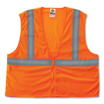 Load image into Gallery viewer, Glowear 8216ba Class 2 Breakaway Mesh Id Holder Vest, Polyester, 2x-large/3x-large, Orange, Ships In 1-3 Business Days