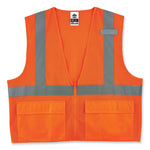 Load image into Gallery viewer, Glowear 8220z Class 2 Standard Mesh Zipper Vest, Polyester, Small/medium, Orange, Ships In 1-3 Business Days