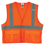 Load image into Gallery viewer, Glowear 8220hl Class 2 Standard Mesh Hook And Loop Vest, Polyester, Large/x-large, Orange, Ships In 1-3 Business Days