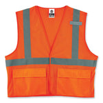 Load image into Gallery viewer, Glowear 8220hl Class 2 Standard Mesh Hook And Loop Vest, Polyester, 2x-large/3x-large, Orange, Ships In 1-3 Business Days